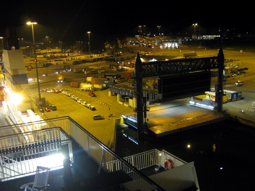 Einschiffen in Travem&uuml;nde