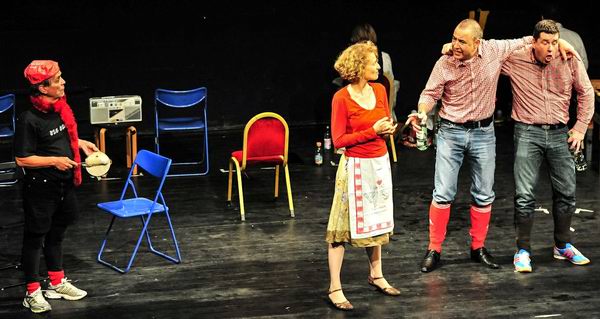 Der Narr, Maria, Junker Christoph, Junker Tobias