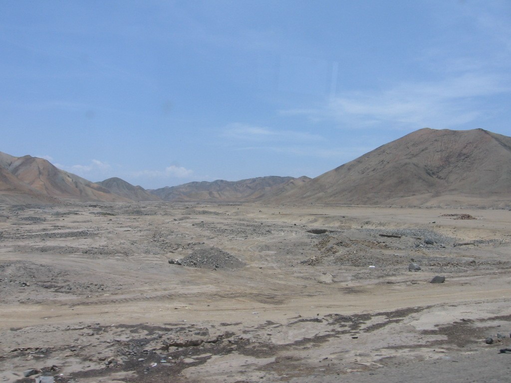 Entre Casma &acute; Lima