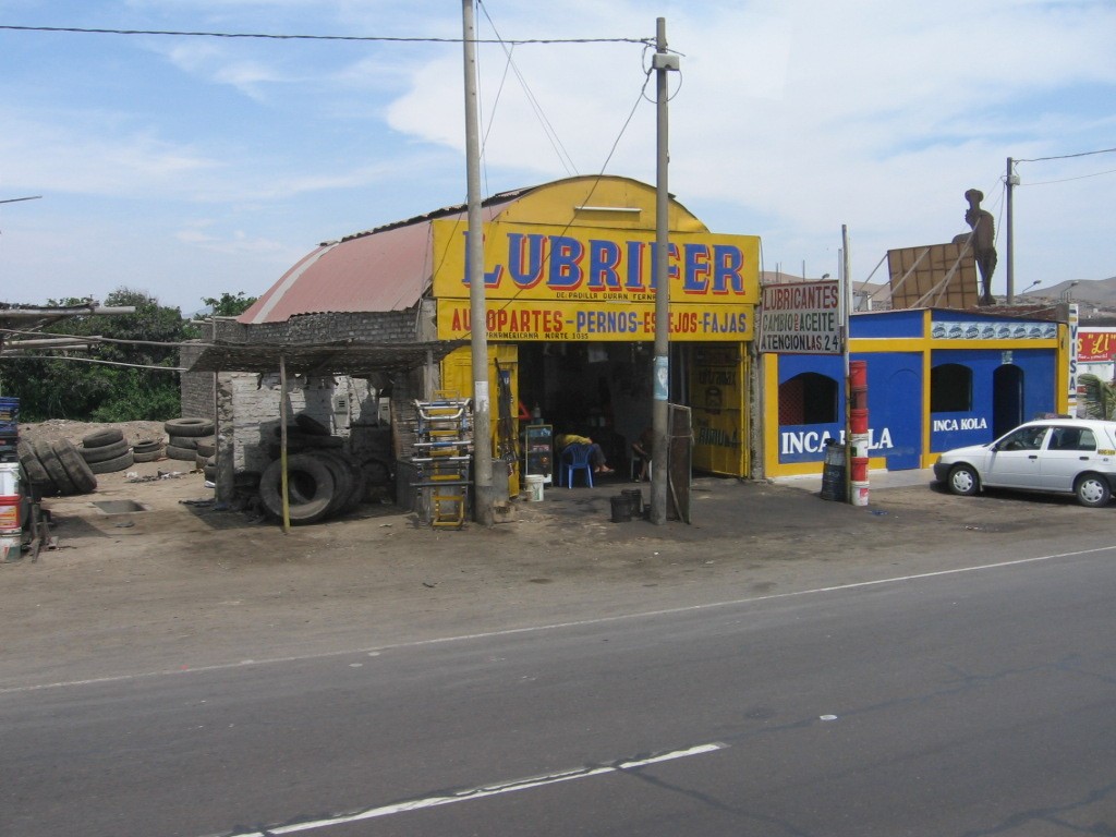 Entre Casma &acute; Lima