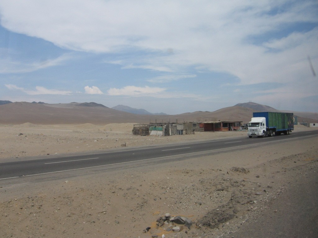 Entre Casma &acute; Lima