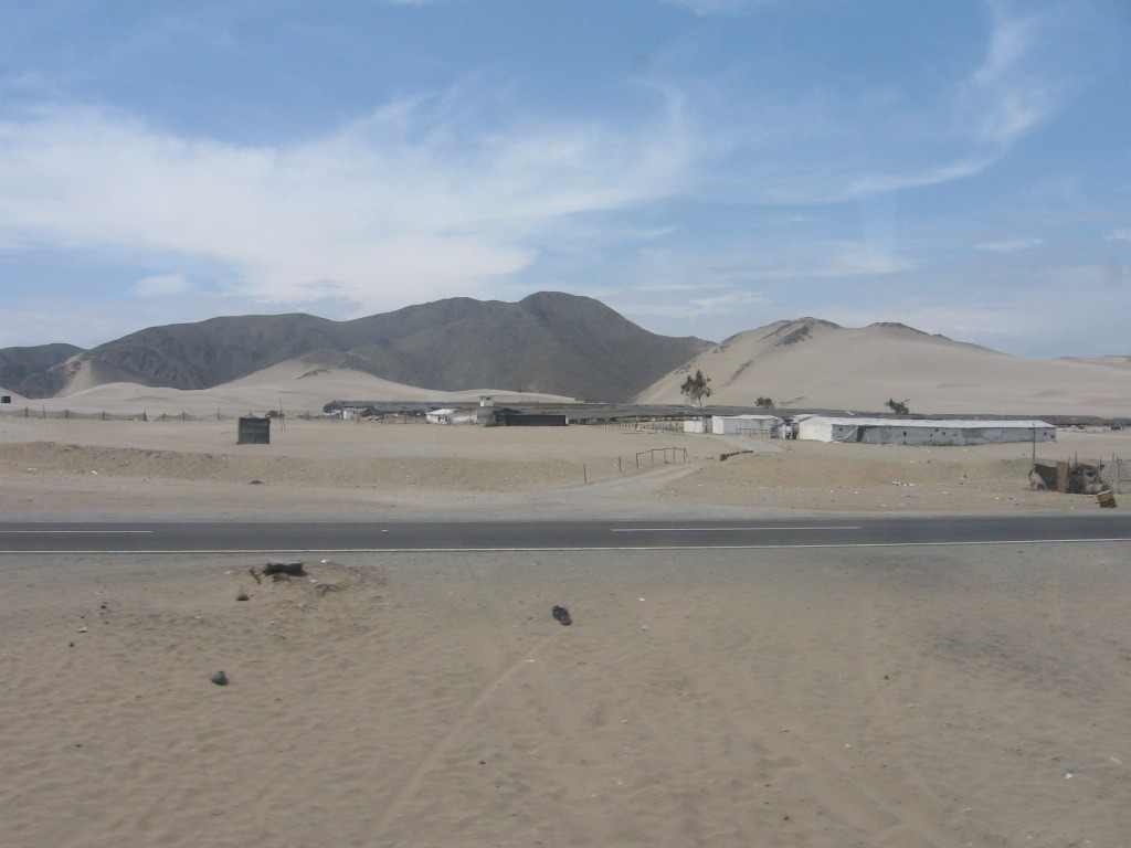 Entre Casma &acute; Lima