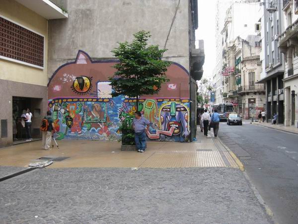 Mural in San Telmo